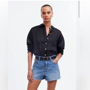 Madewell Relaxed Denim Shorts High Rise Casual Summer Jean Shorts Women's Sz 29